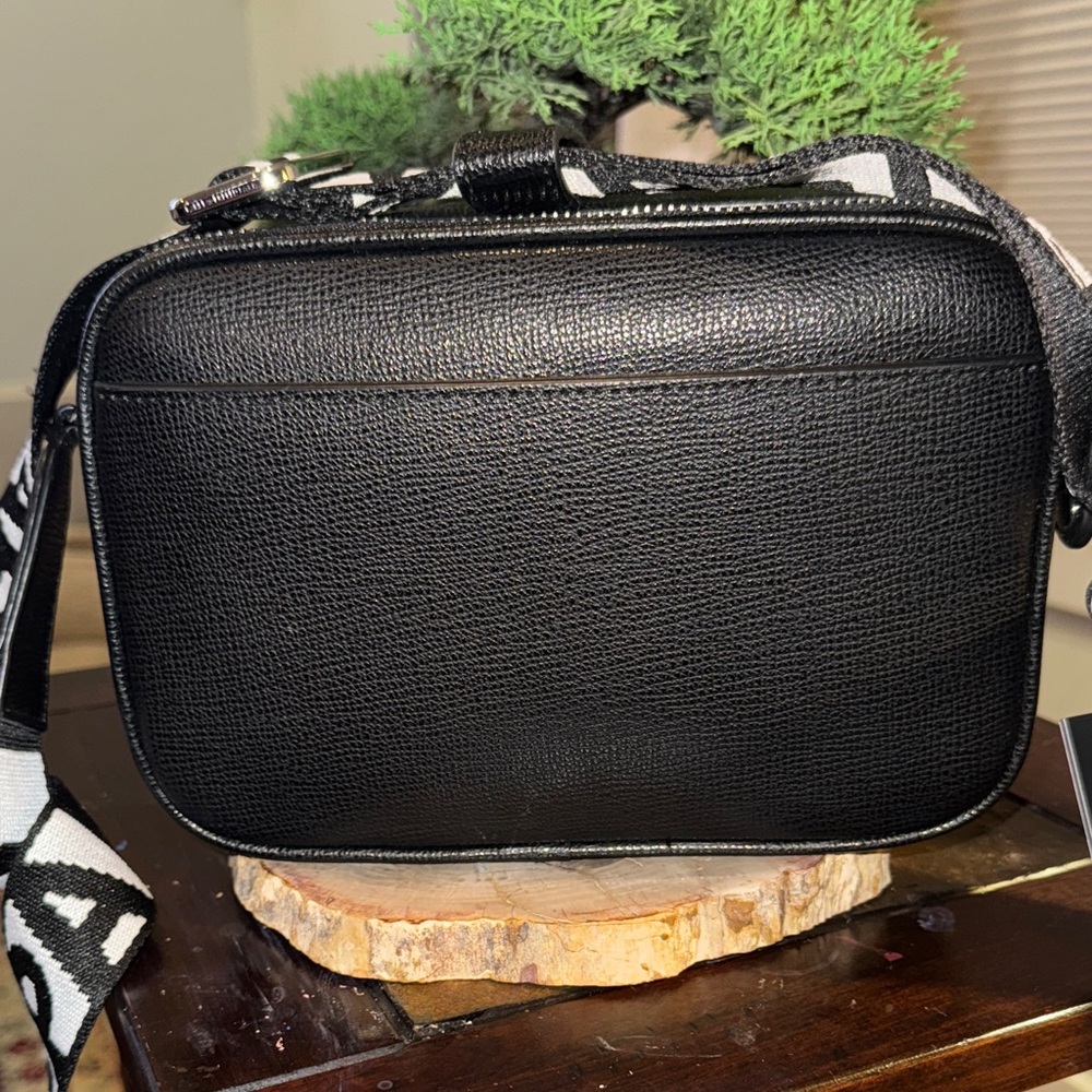 Karl Lagerfeld Black Belt Bag with Iconic Characters - Picture 3 of 6